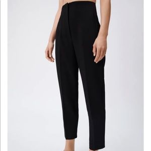Zara High Waisted Black Pants - NEW Size Small